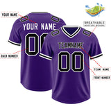 Custom Purple Classic Style American Football Jerseys