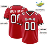 Custom Red Classic Style American Football Jerseys