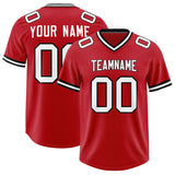 Custom Red Classic Style American Football Jerseys