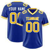 Custom Royal Classic Style American Football Jerseys