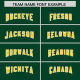 Custom Green Classic Style American Football Jerseys