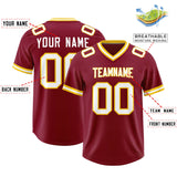 Custom Crimson Classic Style American Football Jerseys
