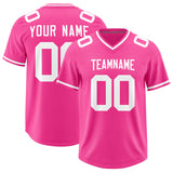 Custom Pink Classic Style American Football Jerseys