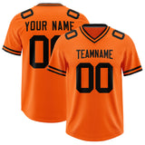 Custom Orange Classic Style American Football Jerseys