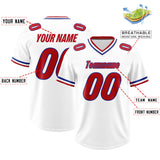 Custom White Classic Style American Football Jerseys