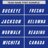 Custom Royal Classic Style American Football Jerseys