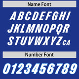 Custom Royal Classic Style American Football Jerseys