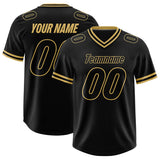 Custom Black Classic Style American Football Jerseys