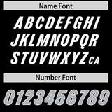 Custom Black Classic Style American Football Jerseys