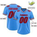 Custom Powder Blue Classic Style American Football Jerseys