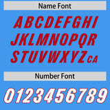 Custom Powder Blue Classic Style American Football Jerseys