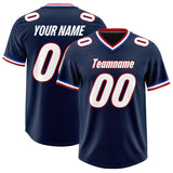 Custom Navy Classic Style American Football Jerseys