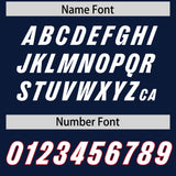 Custom Navy Classic Style American Football Jerseys