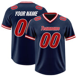 Custom Navy Classic Style American Football Jerseys