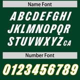 Custom Green Classic Style American Football Jerseys