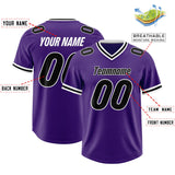 Custom Purple Classic Style American Football Jerseys