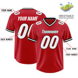 Custom Red Classic Style American Football Jerseys