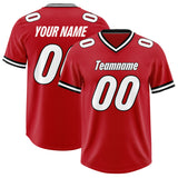 Custom Red Classic Style American Football Jerseys