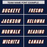 Custom Navy Classic Style American Football Jerseys