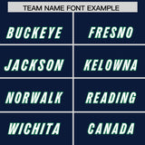 Custom Navy Classic Style American Football Jerseys