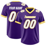 Custom Purple Classic Style American Football Jerseys