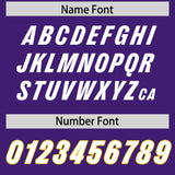 Custom Purple Classic Style American Football Jerseys