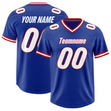 Custom Royal Classic Style American Football Jerseys