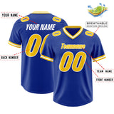 Custom Royal Classic Style American Football Jerseys