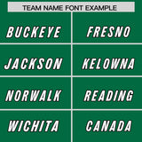 Custom Kelly Green Classic Style American Football Jerseys
