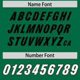 Custom Kelly Green Classic Style American Football Jerseys