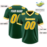 Custom Green Classic Style American Football Jerseys
