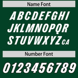 Custom Green Classic Style American Football Jerseys
