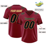 Custom Crimson Classic Style American Football Jerseys