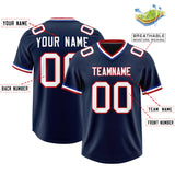 Custom Navy Classic Style American Football Jerseys
