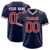 Custom Navy Classic Style American Football Jerseys