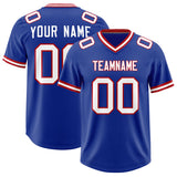 Custom Royal Classic Style American Football Jerseys