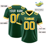 Custom Green Classic Style American Football Jerseys