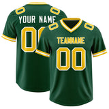 Custom Green Classic Style American Football Jerseys
