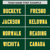 Custom Green Classic Style American Football Jerseys