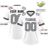 Custom White Classic Style American Football Jerseys