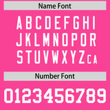 Custom Pink Classic Style American Football Jerseys