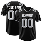 Custom Black Classic Style American Football Jerseys
