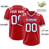 Custom Red Football Jersey