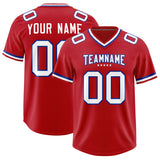 Custom Red Classic American Football Jerseys
