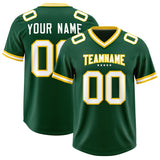 Custom Green Classic American Football Jerseys