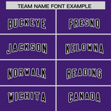 Custom Purple Football Jersey