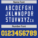 Custom Royal Football Jersey