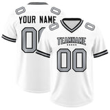 Custom White Classic American Football Jerseys
