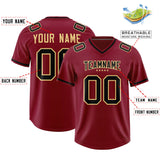 Custom Crimson Football Jersey