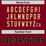 Custom Crimson Football Jersey